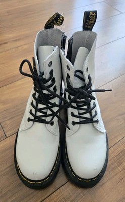 DR. MARTENS Jadon Smooth Leather Platform Boots UNISEX WOMENS SZ 6