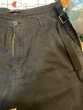 Helmut Lang Belted Pants Men Blue Size 33 2017 