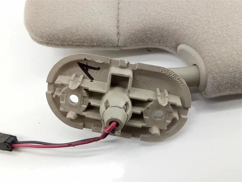 2006 FORD FUSION SUN VISOR SUN SHADE TAN CLOTH OEM USED TESTED - Image 3 of 4