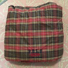 Ralph Lauren Polo Plaid Comforter Duvet Reversible Twin Cabin Preppy