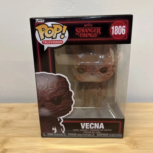 Funko POP! Stranger Things Season 5 Vecna Wave 2 Vinyl Figure #1806 *Not Mint*