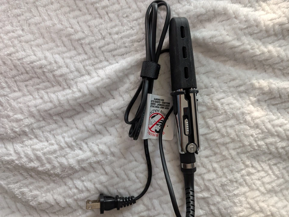 Mini plancha de viaje, placas de cerámica con infusión de turmalina de 0,8" Head Kandy Foto 4 de 4