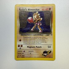 Pokémon Wizards Rocket's Hitmonchan Gym Heroes 11/132 Holo Rare 60 HP English on eBay
