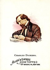 2008 Topps Allen & Ginter #219 Charles Dickens