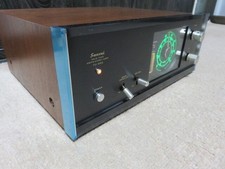 Sansui TU-666 AM FM Stereo Tuner Vintage Tested Working Solid State Wood Case