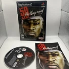 50 Cent: Bulletproof (Sony PlayStation 2, PS2, 2005) CIB TESTED