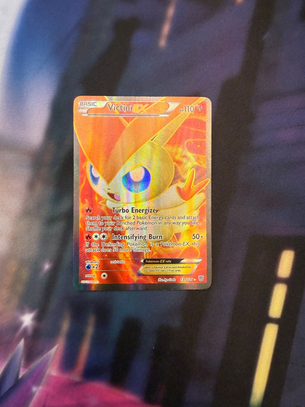Victini EX Full Art 131/135 B&W Plasma Storm NM