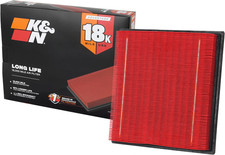 Engine Air Filter:Long Life 18,000 Mile Repla...