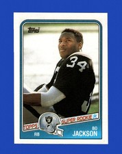 1988 Topps Set-Break #327 Bo Jackson RC NM-MT OR BETTER *GMCARDS*