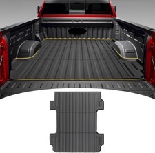 For 2020-2026 Silverado Sierra 2500hd 3500hd 6.8ft Truck Bed Mat Tpe All Weather