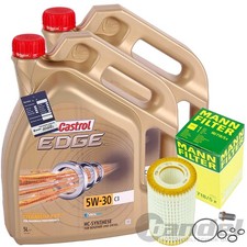 MANN ÖLFILTER +10L CASTROL 5W30 für MERCEDES C+E+G+M+S+SL+VITO VIANO+CLK+CLS