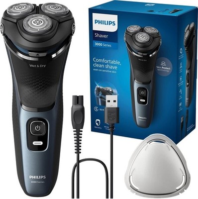 Philips Shaver 3000 Series Elektrischer Nass- und Trockenrasierer - S3144/00