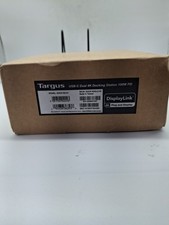 New Targus DOCK182-A1 USB-C Dual 4K Docking Station 100W PD, New