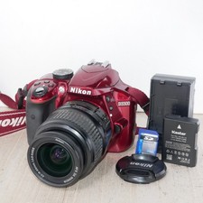 Nikon D3300 24MP DSLR Camera W Lens *WORKING ...