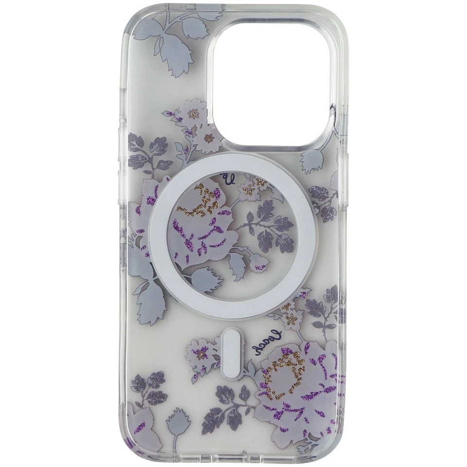 Funda rígida protectora Coach para MagSafe para iPhone 14 Pro - Moody Floral Foto 3 de 3