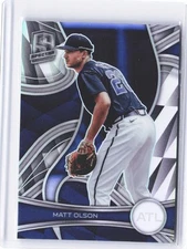 2022 Panini Chronicles #67 Matt Olson Spectra Holo