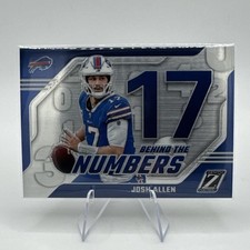 2023 Panini Zenith - Behind the Numbers Josh Allen #15