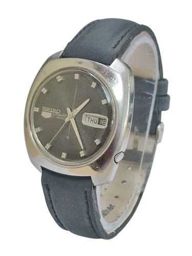Vintage Seiko Automatic Date Day Dial Wrist Watch  S496
