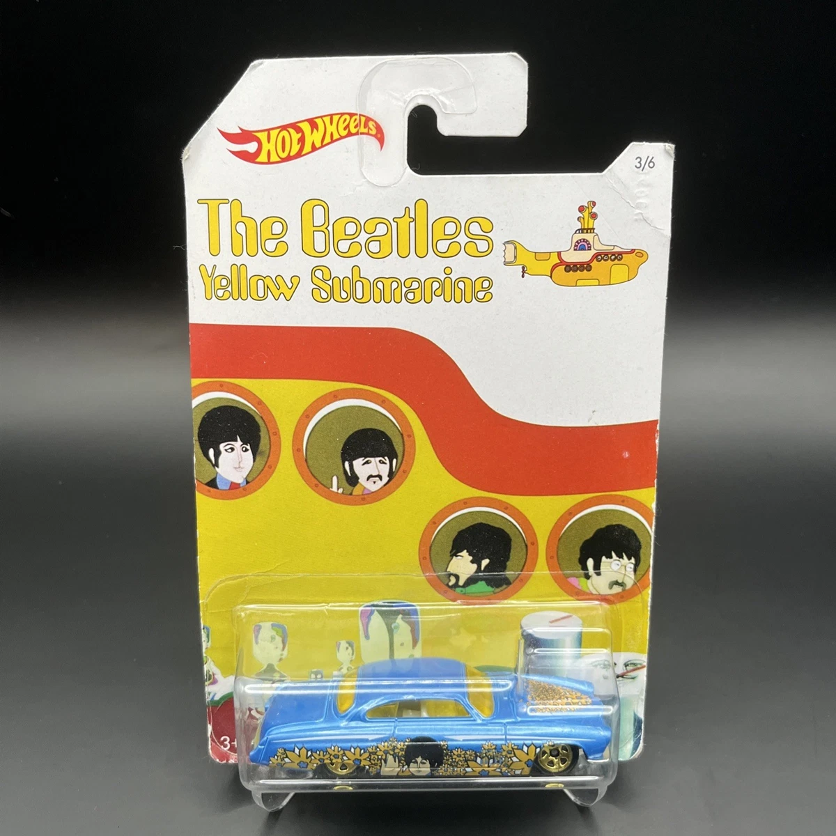 Hot Wheels The Beatles Yellow Submarine Contemporary Diecast Cars