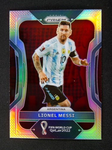 2022 Panini Prizm FIFA World Cup Lionel Messi #7 Silver