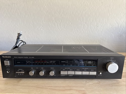 Untested Powers On Vintage Technics SU-Z900 Stereo Integrated Amplifier