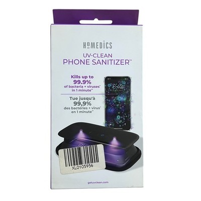 HoMedics UV-Clean Phone Sanitizer Kills up to 99.9% Bacteria + Viruses