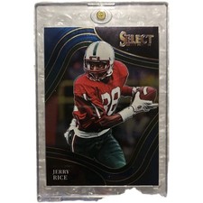 2022 Panini Select Draft Picks Blue Field Level #148: Jerry Rice, Miss Valley St