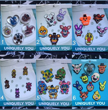 Handmade 5 10 pack Five Nights At Freddy's FNaF Game shoe charms set