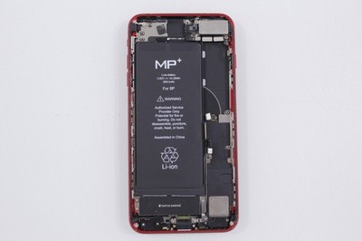Genuine Apple iPhone 8 Plus Red Housing Replacement Battery Small Parts Camera