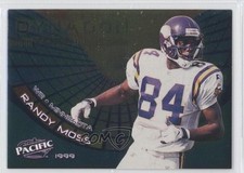 1999 Pacific Dynagon Turf Randy Moss #14 HOF 0f8
