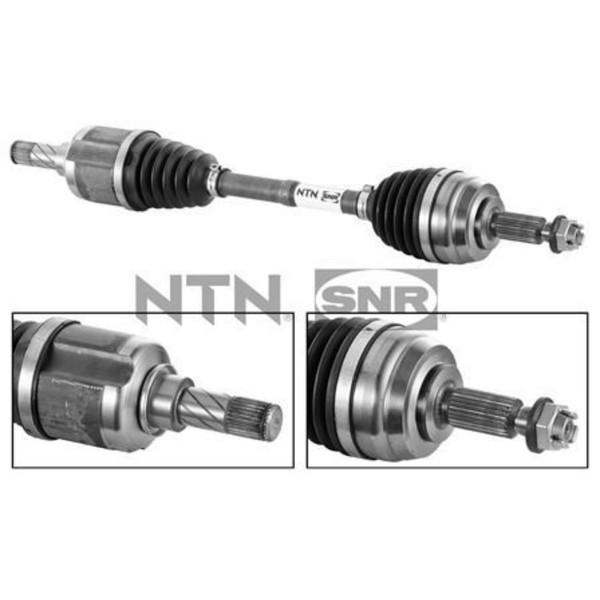 Snr Antriebswelle 673Mm Vorne Links Passend FüR Dacia Duster | DK55.014-image