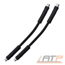 2x BREMSSCHLAUCH BREMSSCHLÄUCHE BREMSLEITUNG VORNE FÜR AUDI A4 8D B5 BJ 95-01