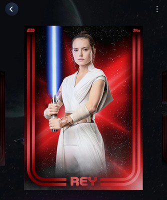 Topps Star Wars Card Trader 2026 We Are The Spark W1 Base Red Super Rare SR