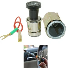 Universal Auto Cigarette Lighter DC 12V Car Plug & Socket Assembl Replacement