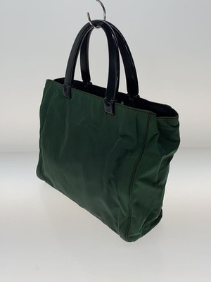 PRADA Handbag Nylon GRN White Tag 7A from Japan