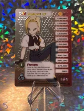 2001 Score Limited Dragon Ball Z DBZ CCG TCG Android 18 #R7 LP Hi-Tech