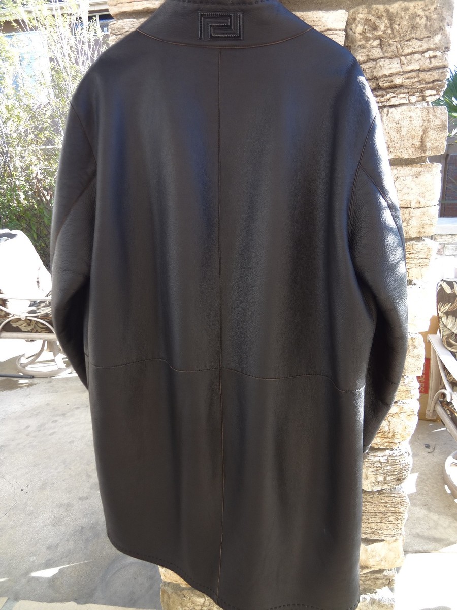Rare Collectible Vintage GIANNI VERSACE Overcoat | eBay