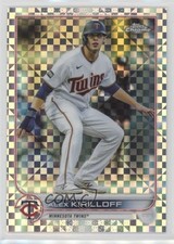 2022 Topps Chrome X-Fractor Alex Kirilloff #105 2l4