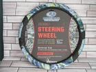 MOSSY OAK PREMIUM  FISHING  STEERING WHEEL COVER 14.5 - 15.5 Universal Blue