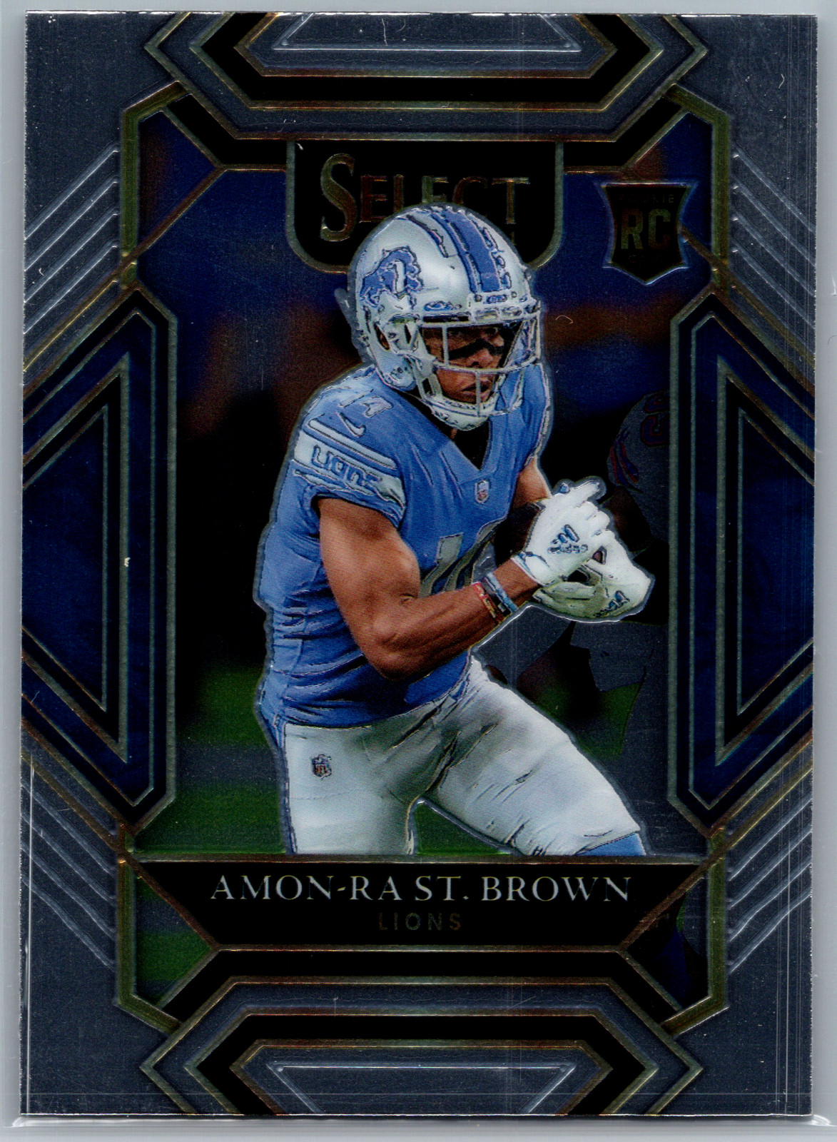2021 Panini Select - Club Level Amon-Ra St. Brown #273 (RC)