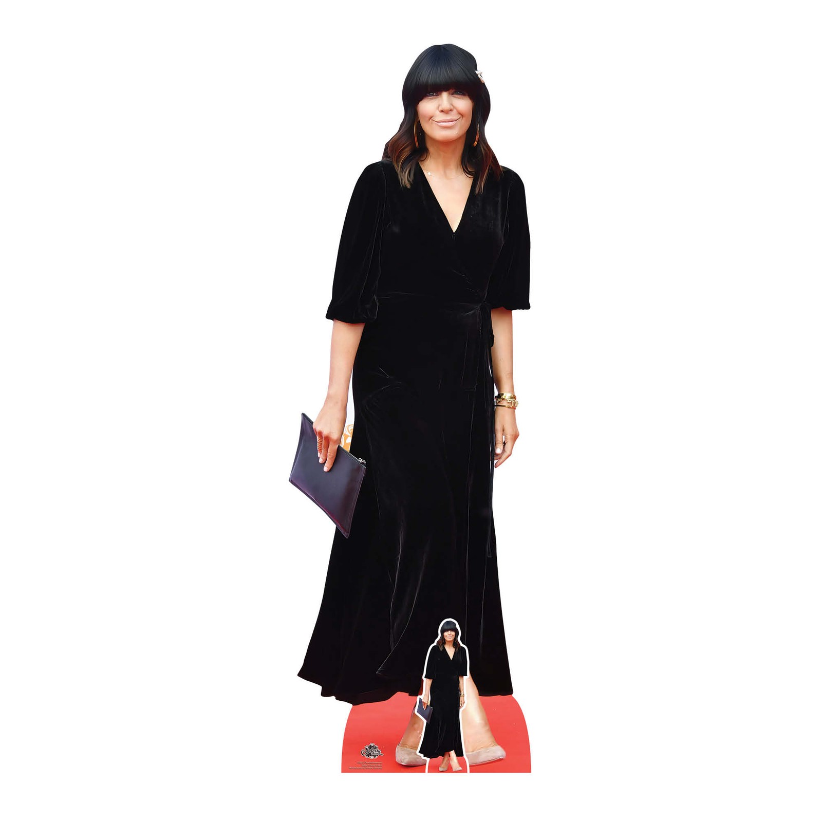 Claudia Winkleman Lifesize Cardboard Cutout with Free Mini Standee