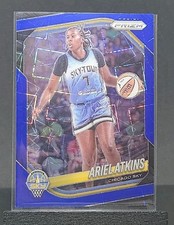 2025 Panini Prizm WNBA Blue Velocity Prizms Ariel Atkins Card #13