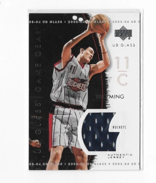 2003-04 UD Glass - Yao Ming #GG-YM for sale | eBay