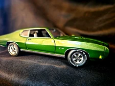 GMP 1970 Green Pontiac GTO Limited Edition 1:24 Scale Inv. #2652