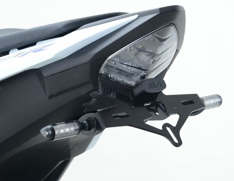 Support de plaque R&G Racing aluminium noir premium CBR500R