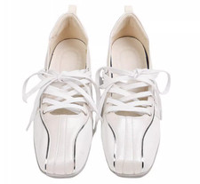 Womens Ballet Flats Fashion Lace-up Retro Comfortable Lightweight Shoes Hot