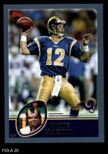 2003 Topps #20 Jamie Martin Rams Weber St 8 - NM/MT
