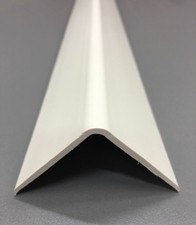 5 x 10ft Large 50mm White PVC Plastic External Angles 3.05m Corner Protection