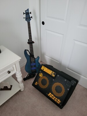 Markbass Amp and Schecter Bass