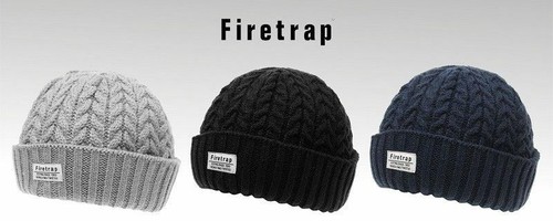 Thick Knitted Fisherman Beanie Hat | eBay